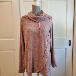 Brand and size unknown cowl neck sweater